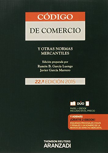 Codigo de comercio y otras normas mercantiles (p+eb) 2015 - Aranzadi