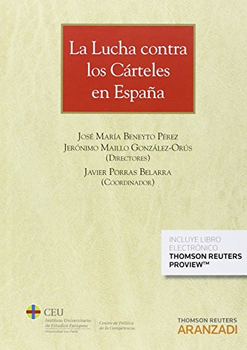 Stock image for La lucha contra los crteles en Espaa (Gran Tratado, Band 771) for sale by Buchpark