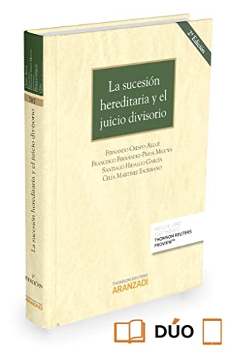 9788490987490: La sucesin hereditaria y el juicio divisorio (Papel + e-book)