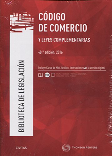 Imagen de archivo de CDIGO DE COMERCIO Y LEYES COMPLEMENTARIAS (PAPEL+E-BOOK) a la venta por Zilis Select Books