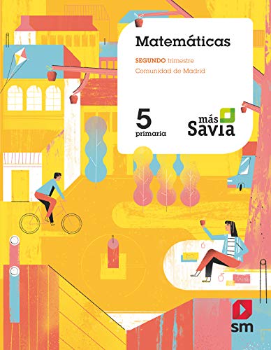 9788491078913: Matemticas. 5 Primaria. Ms Savia. Madrid - 9788491078913 (MAS SAVIA)