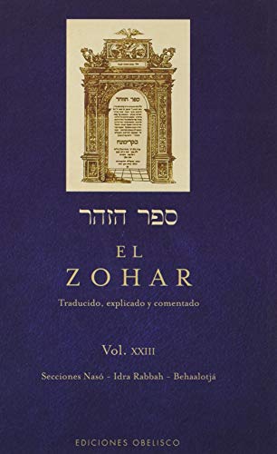 Imagen de archivo de El Zohar, (Vol. 23) a la venta por Agapea Libros