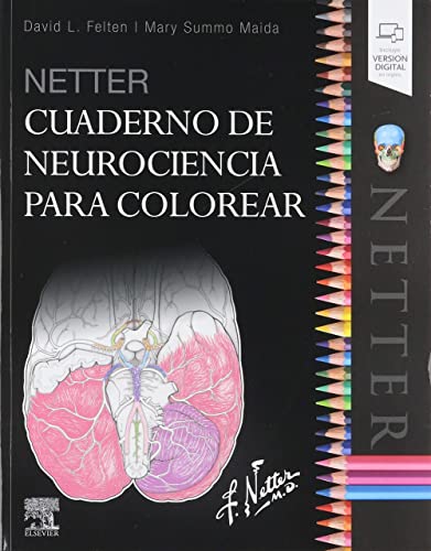 9788491134572: Netter. Cuaderno de neurociencia para colorear