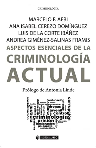 Beispielbild fr Aspectos esenciales de la Criminologa actual zum Verkauf von AG Library
