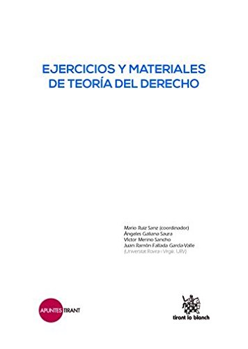 9788491191360: Ejercicios y Materiales de Teora del Derecho (Apuntes Tirant) (Spanish Edition)