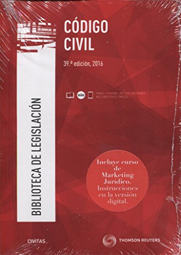 9788491358824: Cdigo Civil (39 ed. - 2016) (Biblioteca de Legislacin)