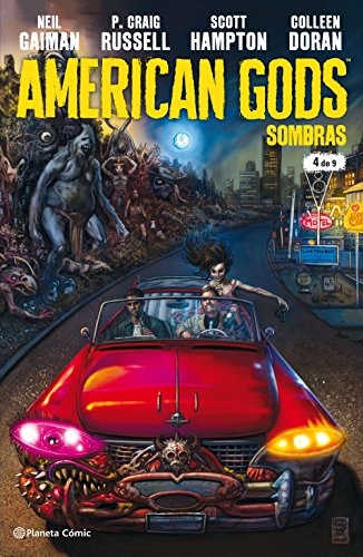 Imagen de archivo de American Gods Sombras 4 - Neil Gaiman - Hampton - Russell a la venta por Juanpebooks