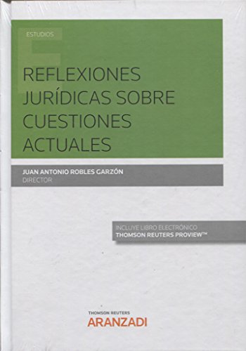 9788491523208: Reflexiones jurdicas sobre cuestiones actuales (Papel + e-book)