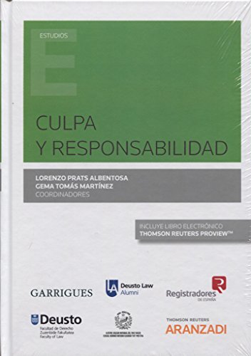 9788491526728: Culpa y responsabilidad (Monografa)