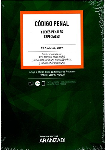 Stock image for CDIGO PENAL (PAPEL + E-BOOK) Y LEYES PENALES ESPECIALES for sale by Zilis Select Books