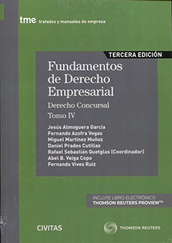 Imagen de archivo de Fundamentos de Derecho Empresarial Iv a la venta por Hamelyn