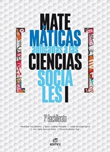 Stock image for Matemticas aplicadas a las Ciencias Sociales I 1 Bachillerato for sale by medimops