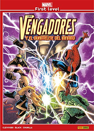 Stock image for MARVEL FIRST LEVEL 01: LOS VENGADORES Y EL GUANTELETE DEL INFINITO for sale by medimops