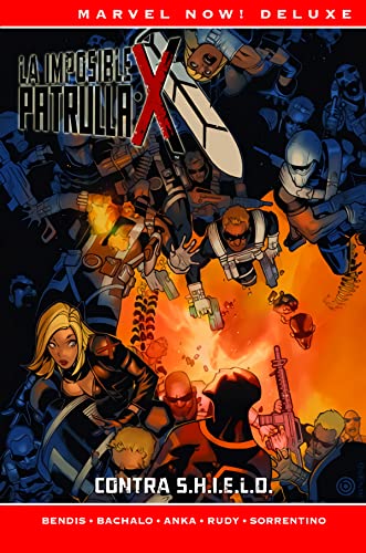 Stock image for MARVEL NOW! DELUXE PATRULLA-X DE BRIAN MICHAEL BENDIS. CONTRA S.H.I.E.L.D. for sale by AG Library