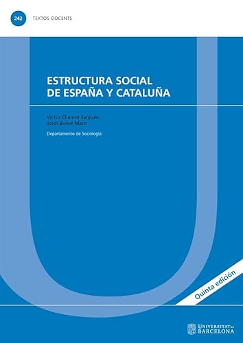 Beispielbild fr Estructura social de Espaa y Catalua zum Verkauf von AG Library