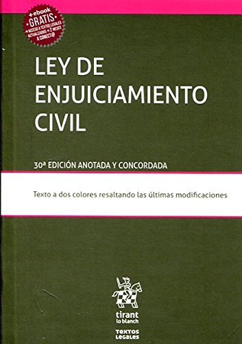 Imagen de archivo de Ley de Enjuiciamiento Civil 30 Edicin 2017 a la venta por Hamelyn