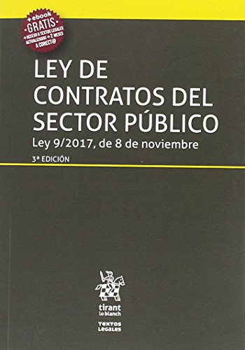 9788491697244: Ley de Contratos del Sector Pblico ley 9/2017, de 8 de Noviembre 3 Edicin 2017 (Textos Legales)