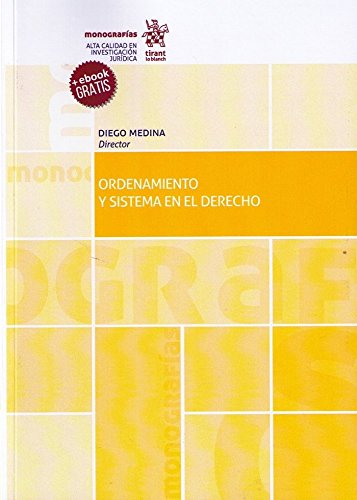 9788491697954: Ordenamiento y Sistema en el Derecho (Monografas)