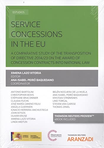 Beispielbild fr Service concessions in the EU (Monografa) zum Verkauf von medimops