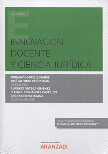 9788491773818: Innovacin Docente y Ciencia Jurdica (Monografa)