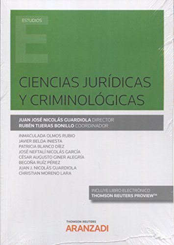 Imagen de archivo de Ciencias Jurdicas y Criminolgicas a la venta por OM Books