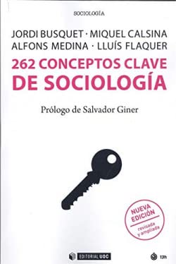 Stock image for 262 CONCEPTOS CLAVE DE SOCIOLOGA for sale by Librerias Prometeo y Proteo