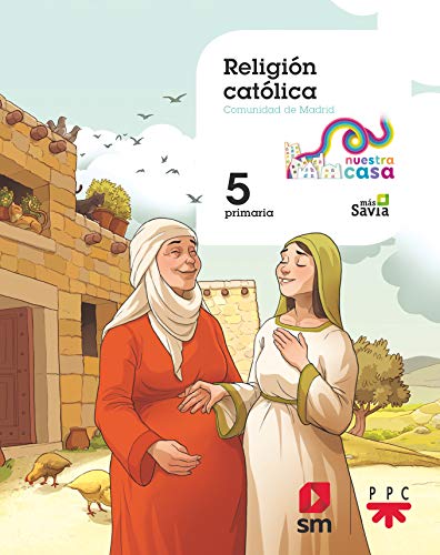 Religión Católica. 5 Primaria. Nuestra Casa - 9788491820109 - García García, Inma, Archivo de Ediciones SM, Santolaya Ruiz Clavijo, Antonia, Seguí i Nicolau, Bartomeu, Velasco Fano, Francisco Javier, Berdugo Garvia, Guillermo, Martí Saurí, Lluís, Sunyer Montfort, Jordi, Mark, Alya, García Ayerbe, Alberto, Fernández, José Manuel, Hernández Pintor, Nuria, Shutterstock, Cerezo Barredo, Maximino, García Pérez, Marta, Dibujario