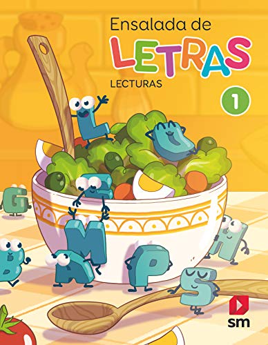 Stock image for Lecturas: Ensalada de letras. 1 Primaria. Ms Savia for sale by medimops