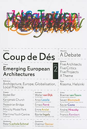 Beispielbild fr Coup De Des: Emerging European Architectures: Issue 2 zum Verkauf von Hay-on-Wye Booksellers