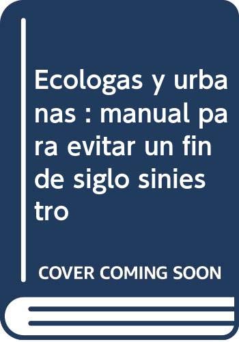 Beispielbild fr Eclogas y urbanas (Poesi?a / Bassarai) (Spanish Edition) zum Verkauf von Redux Books