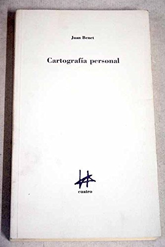CartografiÌa personal (Spanish Edition) (9788492164936) by Benet, Juan