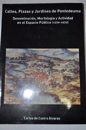 9788492195244: Calles, plazas y jardines de Pontedeume: denominacin, morfologa y actividad en el espacio pblico : (1270-1970)