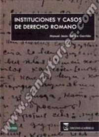 Imagen de archivo de Instituciones y casos de derecho romano a la venta por Iridium_Books