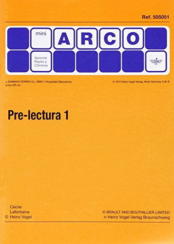 Imagen de archivo de PRE-LECTURA 1 a la venta por Librerias Prometeo y Proteo
