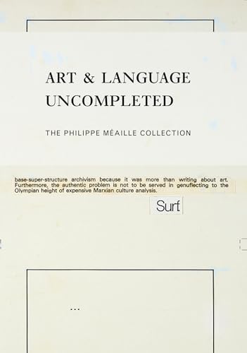 9788492505524: Art & Language Uncompleted: The Philippe Maille Collection