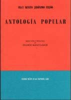 Stock image for ANTOLOGIA POPULAR for sale by KALAMO LIBROS, S.L.