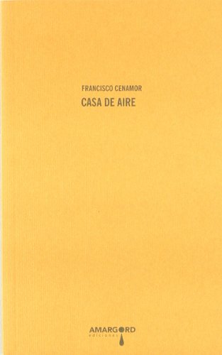 Beispielbild fr CASA DE AIRE zum Verkauf von KALAMO LIBROS, S.L.