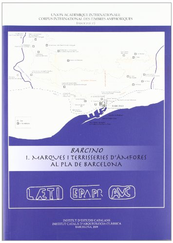 9788492583454: Barcino I: Marques i terrisseries d'mfores al pla de Barcelona (Catalan Edition)