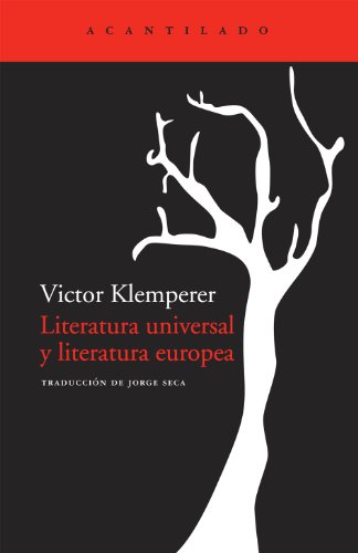 Stock image for Literatura universal y literatura europea for sale by Libros nicos