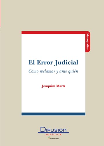 El Error Judicial - Joaquim Martí