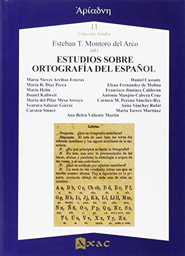 Imagen de archivo de ESTUDIOS SOBRE ORTOGRAFA DEL ESPAOL a la venta por Librerias Prometeo y Proteo