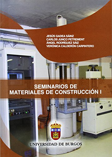 Stock image for SEMINARIOS DE MATERIALES DE CONSTRUCCIN I for sale by Siglo Actual libros