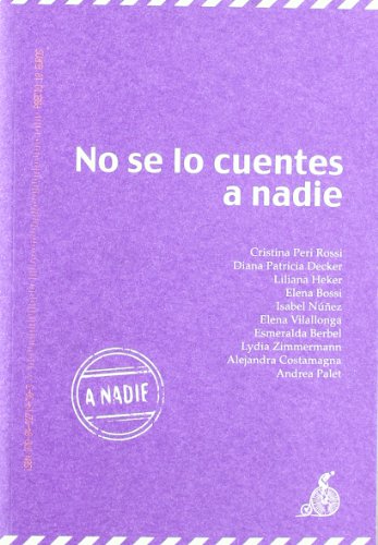 9788492719303: No Se Lo Cuentes A Nadie (NARRATIVA)