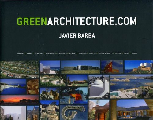 Stock image for Greenarchitecture.com : Javier Barba for sale by Ammareal