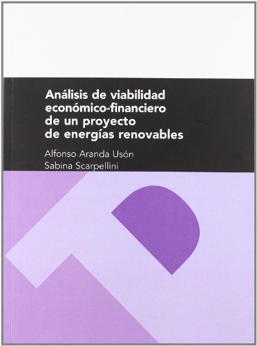 Imagen de archivo de Anlisis de Viabilidad Econmico-Financiero de un Proyecto de Energias Renovables. a la venta por OM Books