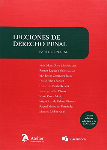 Stock image for Lecciones de Derecho Penal. Parte Especial. 3 Edicin for sale by Hamelyn