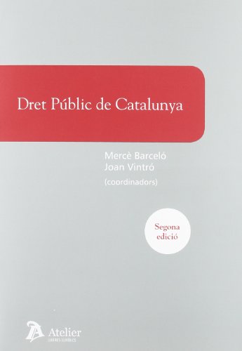 9788492788651: Dret pblic de Catalunya (Manuales)