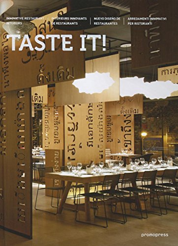 Imagen de archivo de Taste It! : Innovative Restaurant Interiors a la venta por Better World Books