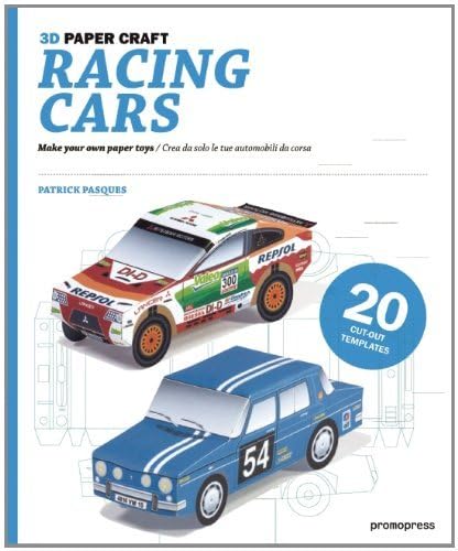 Beispielbild fr 3D Paper Craft Racing Cars (3D Paper Craft, 2) zum Verkauf von Cathy's Half Price Books