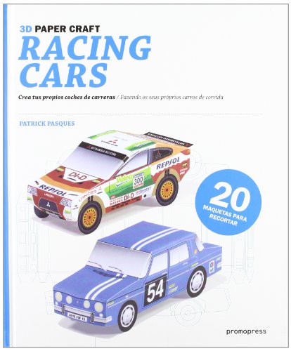 Imagen de archivo de RACING CARS -3D PAPER CRAFT a la venta por KALAMO LIBROS, S.L.